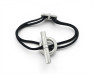 bracelet hermes skipper en argent massif 925 avec