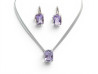  parure collier boucles d'oreilles christian