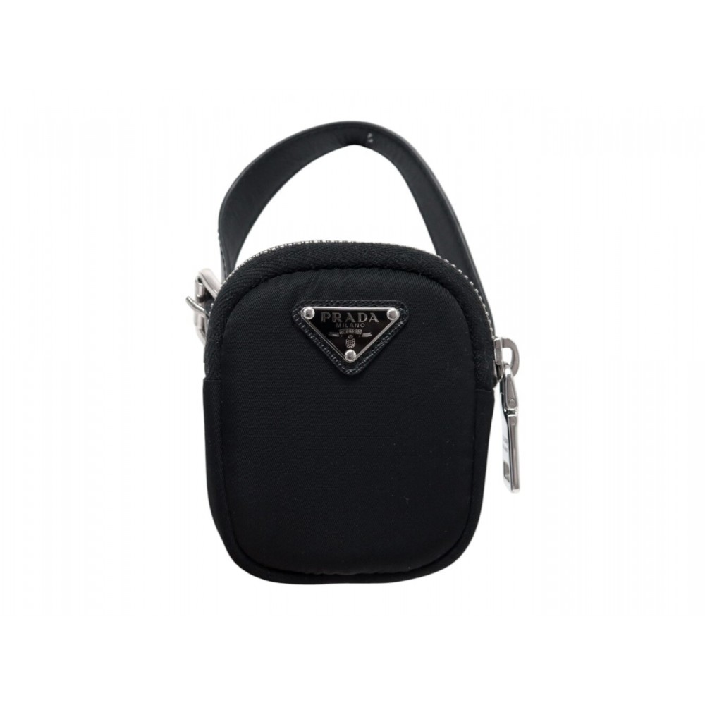 NEUF TROUSSE MINI POCHETTE PRADA RE-NYLON PORTE MONNAIE BIJOU SAC COIN BAG 520€
