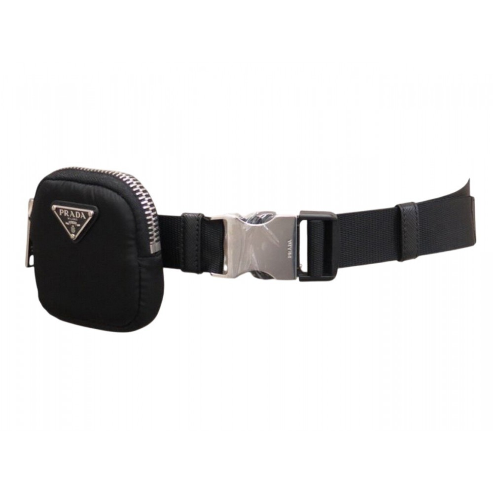 NEUF SAC PRADA POCHETTE CEINTURE 2CN0762DMN-F0002 TOILE RE-NYLON BELT BAG 650€