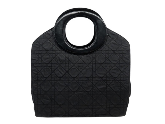sac a main christian dior lady o en toile cannage cuir