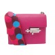 NEUF SAC A MAIN HERMES VERROU MINI BANDOULIERE CUIR CHEVRE MYSORE FUSHIA ANEMONE