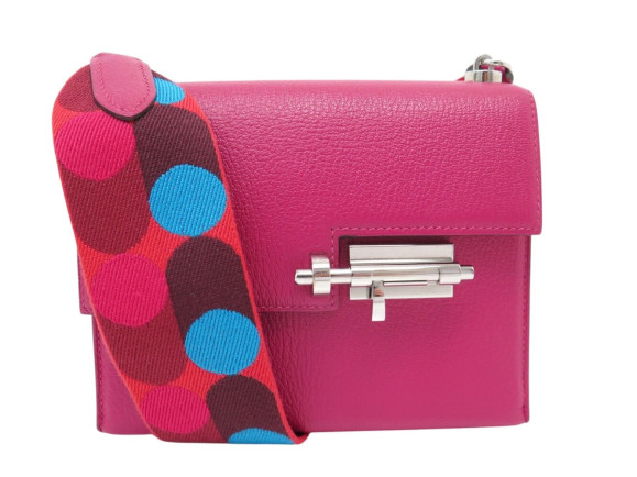 sac a main hermes verrou mini bandouliere cuir