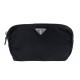 TROUSSE DE TOILETTE PRADA POCHETTE MAKE UP EN TOILE RE-NYLON TOILETRY POUCH 650€