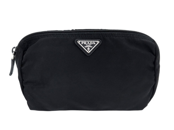 trousse de toilette prada pochette make up en toile