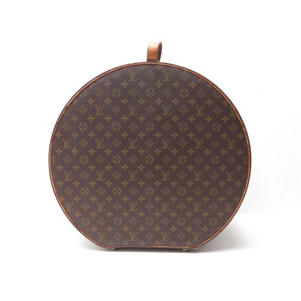 BOITE A CHAPEAU LOUIS VUITTON BAGAGE EN TOILE MONOGRAM SAC HAT CASE BOX LUGGAGE