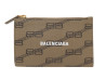  porte cartes balenciaga bb monogram 640535 toile