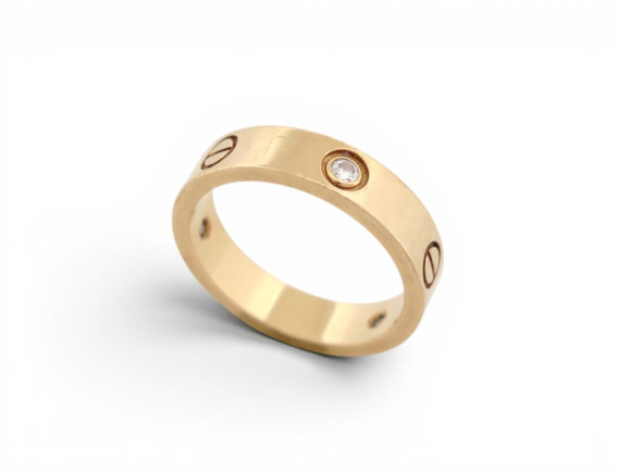 bague cartier love 3 diamants crb403240 t64 or jaune