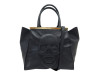 sac a main philipp plein cabas skull cuir graine noir