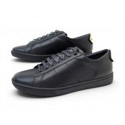 NEUF CHAUSSURES SAINT LAURENT LIPS SNEAKERS 484928 39.5 BASKETS CUIR SHOES 750€