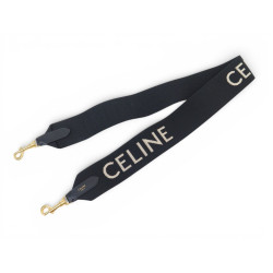  anse bandouliere celine logo jaquard 49s01