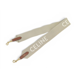  anse bandouliere celine logo jaquard 49s01