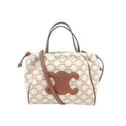 NEUF SAC A MAIN CELINE CABAS HORIZONTAL SMALL 111012FRI TOILE TRIOMPHE BAG 2300€