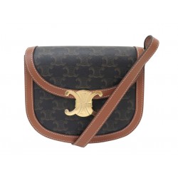 NEUF SAC A MAIN CELINE BESACE CLEA 110962BZ4.04 TOILE TRIOMPHE BANDOULIERE BAG