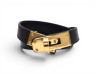 bracelet hermes kelly double tour h068438cc89t3 16cm