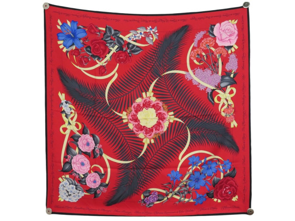 foulard hermes fleurs de l'opera julia abadie