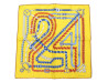 foulard gavroche hermes pochette 45 24 brides