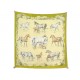 VINTAGE FOULARD HERMES LES POULAINS XAVIER DE PORET CARRE 90 EN SOIE SCARF 580€