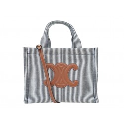 NEUF SAC A MAIN CELINE CABAS THAIS PETIT MODELE 199162FU5 TOILE TOTE BAG 1600€