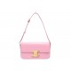 NEUF SAC A MAIN CELINE CLAUDE 194143BF4 CUIR VEAU ROSE PORTE EPAULE PURSE 2450€