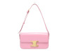  sac a main celine claude 194143bf4 cuir veau rose
