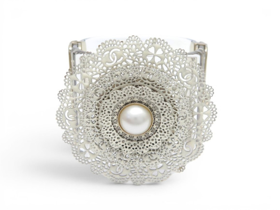 bracelet chanel manchette a85987 defile 2015