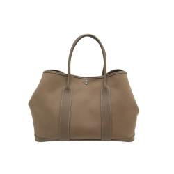 sac a main hermes garden party 36 toile et cuir