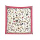 VINTAGE FOULARD HERMES LES CHAMPIGNONS GAVARNI PERRIERE CARRE 90 SOIE SCARF 580€