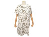 robe maxi hermes effet kaleidoscope 36 jersey