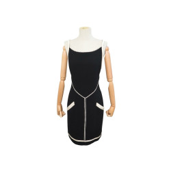  robe chanel a bretelles corde 23924 m 40 karl