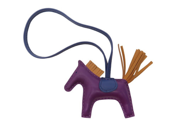 bijou de sac hermes rodeo pm en cuir violet new