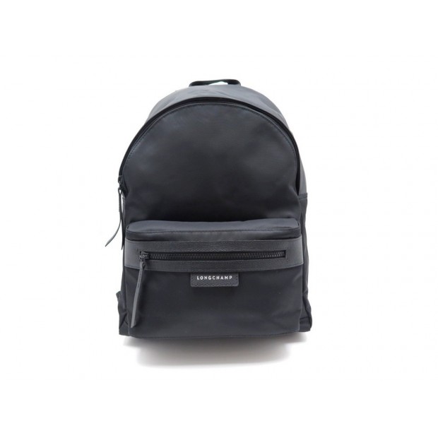 NEUF SAC A DOS LONGCHAMP LE PLIAGE NEO M L1119578001 EN TOILE NOIR BAGPACK 250€