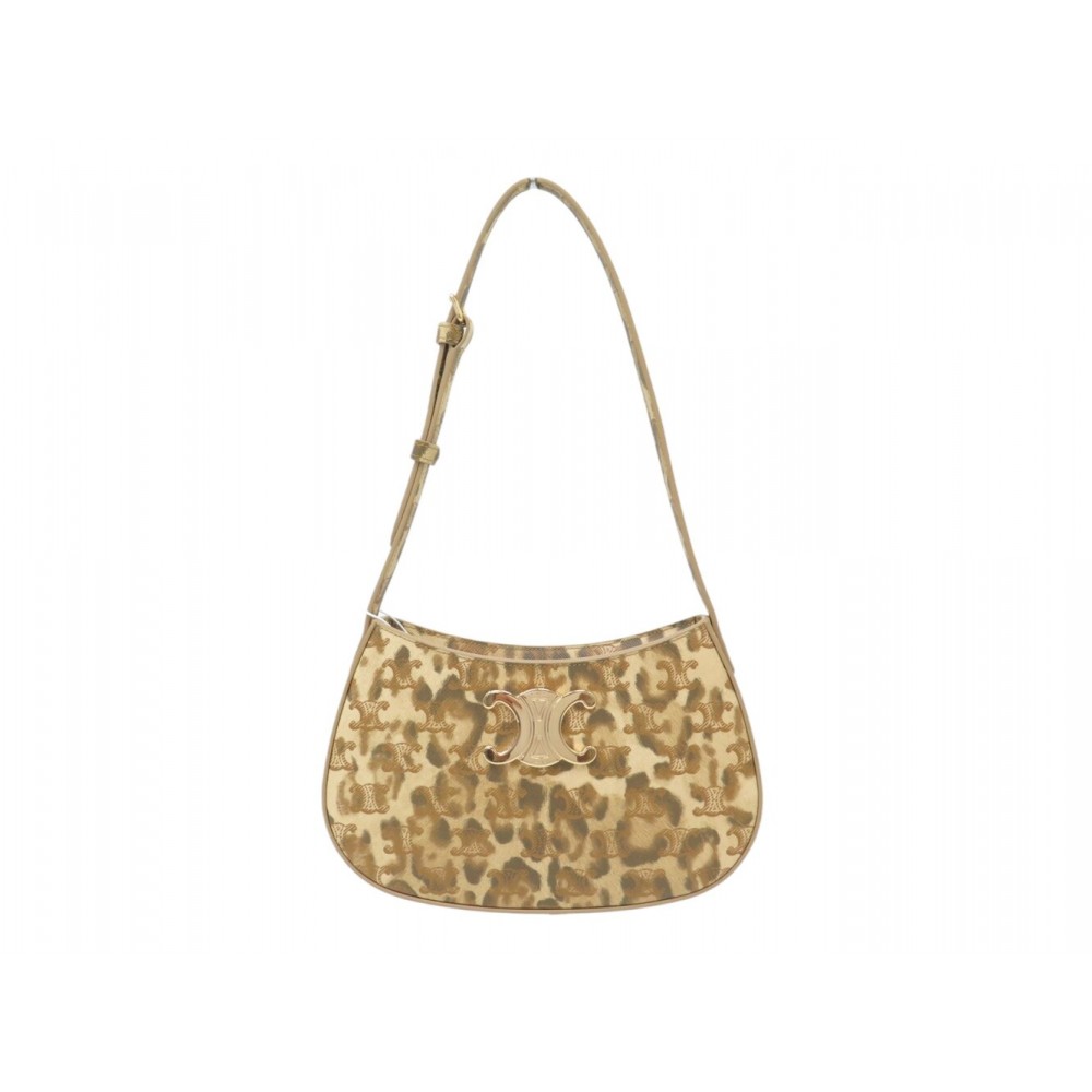 NEUF SAC A MAIN CELINE TILLY MEDIUM TOILE TRIOMPHE LEOPARD 115702FP3 BAG 1800€