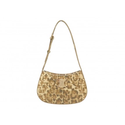 NEUF SAC A MAIN CELINE TILLY MEDIUM TOILE TRIOMPHE LEOPARD 115702FP3 BAG 1800€