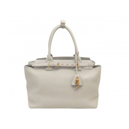 NEUF SAC A MAIN CELINE CONTI MEDIUM 199873EZJ EN CUIR GRIS LIGHT STONE BAG 5400€