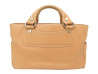 sac a main celine boogie en cuir naturel beige 32cm