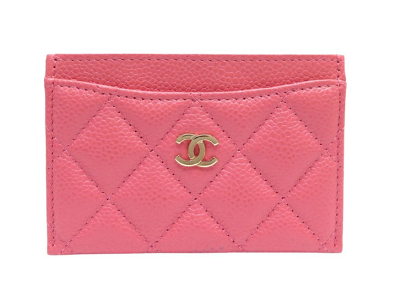 porte cartes chanel classique timeless en cuir