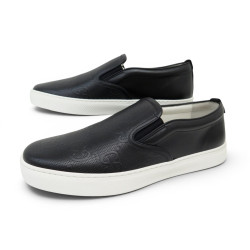  chaussures gucci slip on gg embosse 407364 9.5