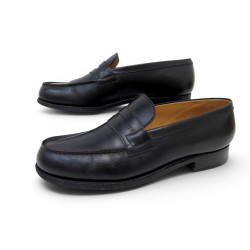 chaussures jm weston mocassins 180 6c 39.5 40 fin cuir