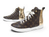 chaussures louis vuitton baskets stellar 39 en toile