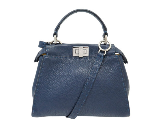sac a main fendi peekaboo mini 8bn244 cuir selleria