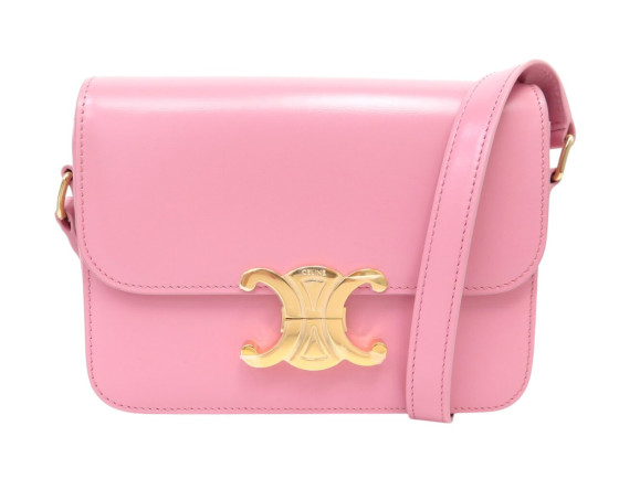 sac a main celine triomphe teen 188423 en cuir