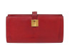 portefeuille hermes saumur diane cuir rouge 94