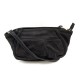 NEUF SAC A MAIN VANESSA BRUNO POCHETTE LUNE EN CUIR NOIR BANDOULIERE BAG 265€