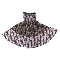  robe givenchy popline a fleurs 14p2024 m 38 coton