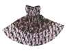 robe givenchy popline a fleurs 14p2024 m 38 coton