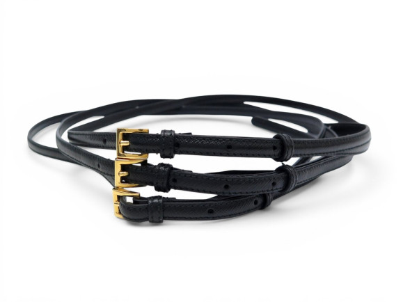 trio de ceintures fines prada 1c4067 t80 cuir