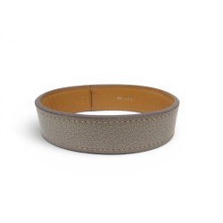 bracelet hermes poul tour sellier manchette t20 cuir