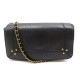 NEUF SAC A MAIN JEROME DREYFUSS BOB BANDOULIERE CUIR NOIR BAG PURSE DUSTBAG 365€