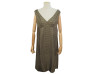  robe prada p32m2 l 42 it 38 40 fr m en soie vert